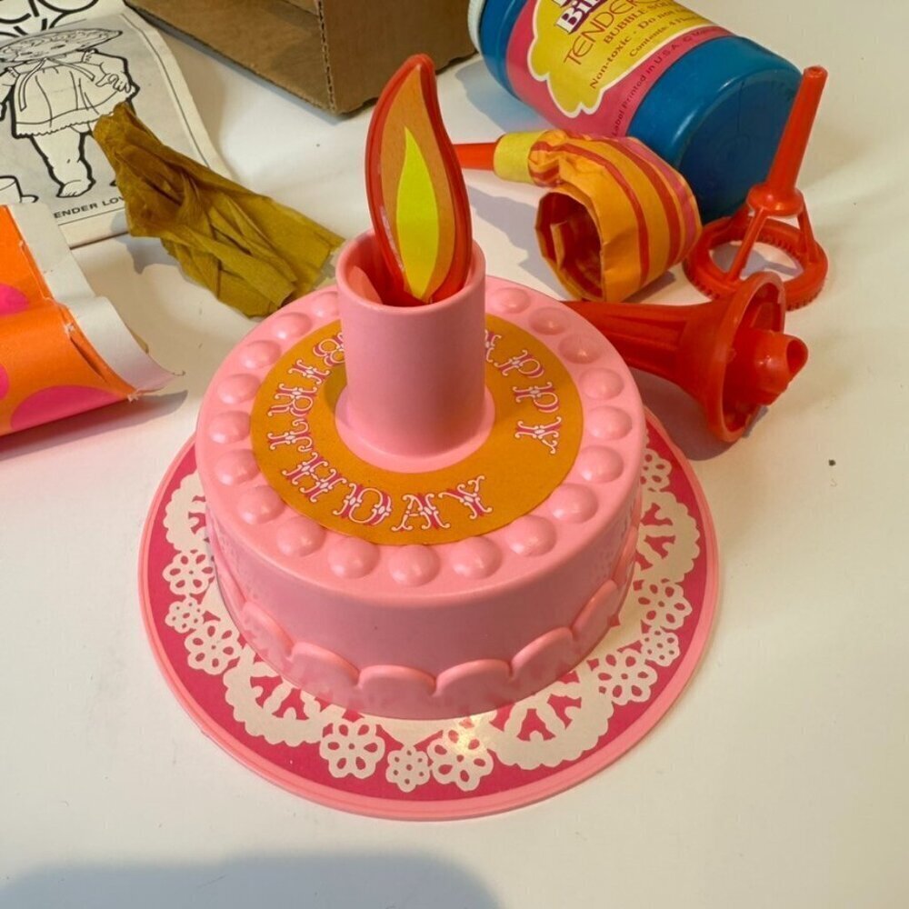 VINTAGE 1975 Mattel Happy Birthday Tender Love Doll NIB Rare New In Box - Picture 6 of 10